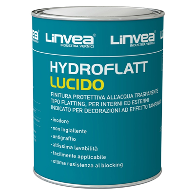 Hydroflatt lucido trasparente lt 0.750